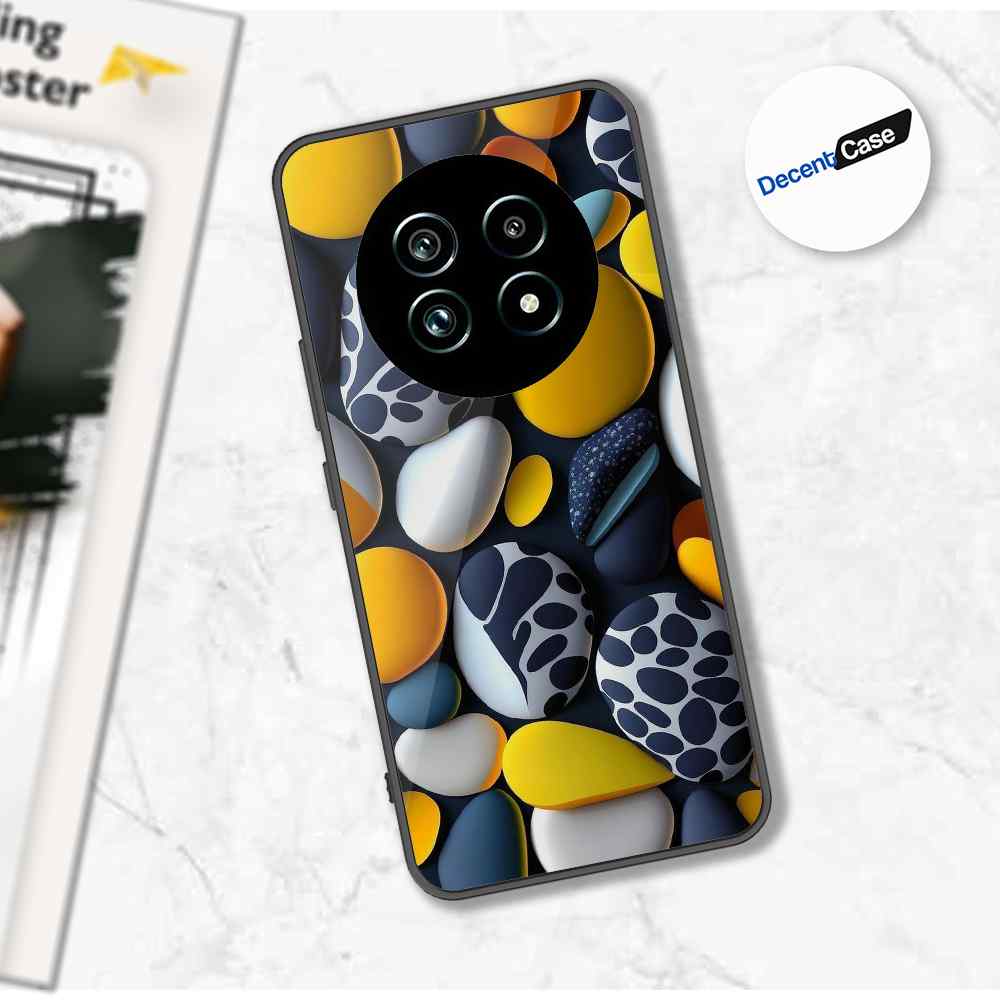 Realme 13 Pro Cover - 3D Pebble Design - HQ Ultra Shine Premium Metal Phone Case