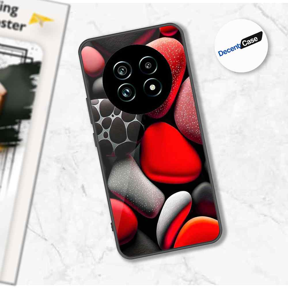 Realme 13 Pro Cover - 3D Pebble Design - HQ Ultra Shine Premium Metal Phone Case