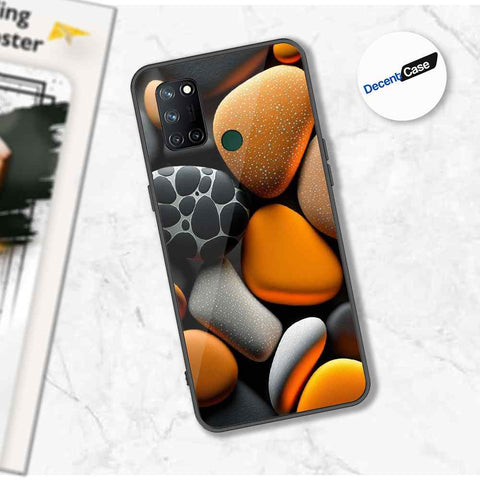 Realme 7i Cover - 3D Pebble Design - HQ Ultra Shine Premium Metal Phone Case