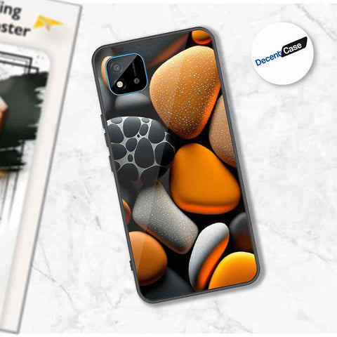 Realme C11 2021 Cover - 3D Pebble Design - HQ Ultra Shine Premium Metal Phone Case