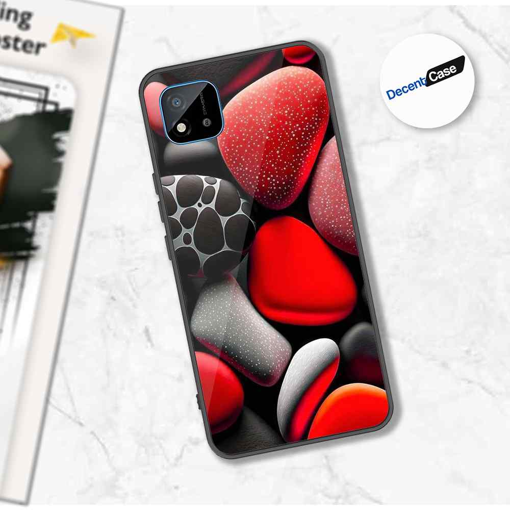Realme C11 2021 Cover - 3D Pebble Design - HQ Ultra Shine Premium Metal Phone Case