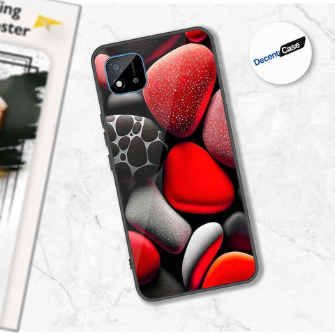Realme C11 2021 Cover - 3D Pebble Design - HQ Ultra Shine Premium Metal Phone Case