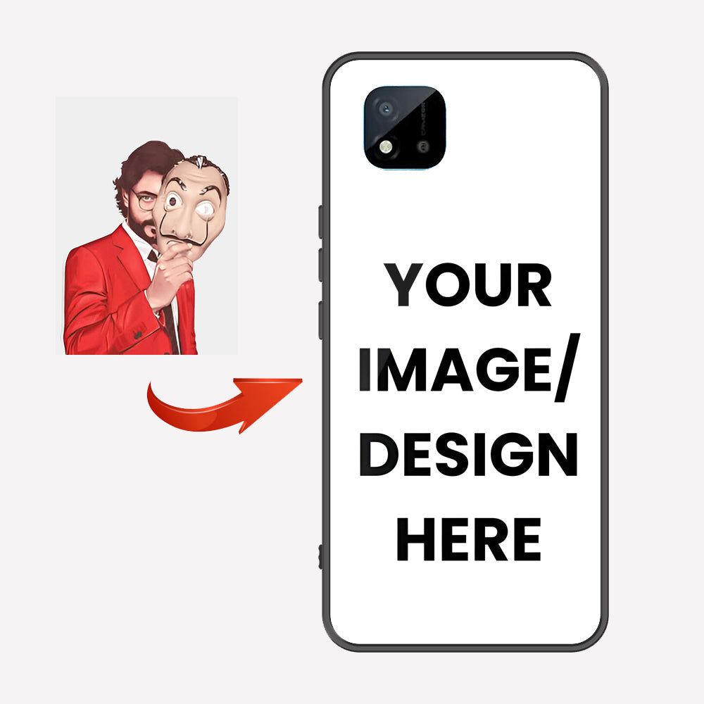Realme Narzo 50i Customized Cover - Upload Your Photo - Ultra Shine Premium Metal Phone Case