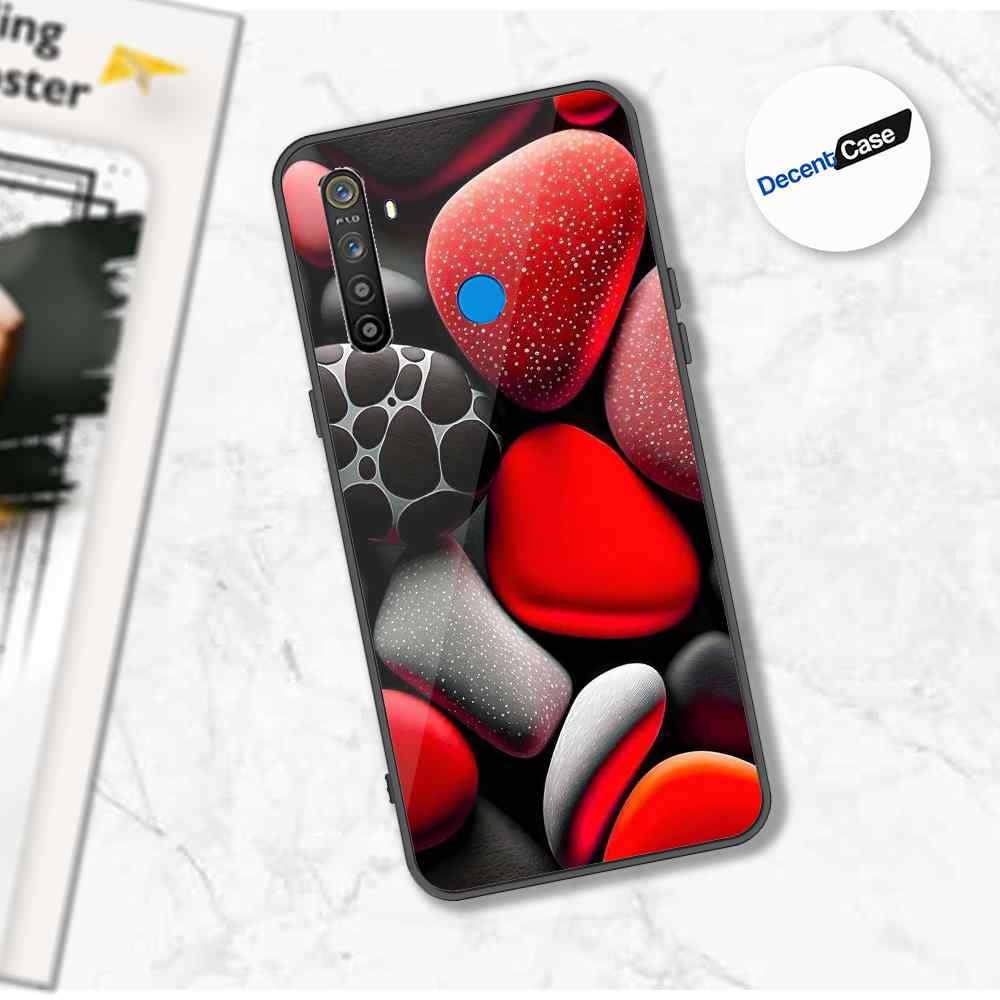 Realme C3 Cover - 3D Pebble Design - HQ Ultra Shine Premium Metal Phone Case