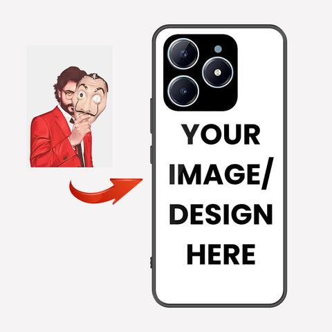 Realme C63 Customized Cover - Upload Your Photo - Ultra Shine Premium Metal Phone Case