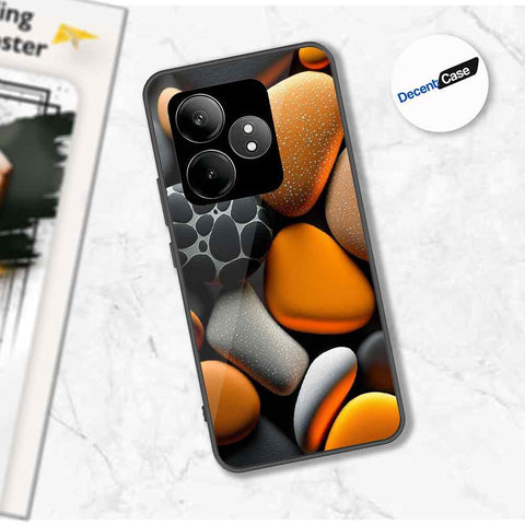 Realme GT Neo 6 SE Cover - 3D Pebble Design - HQ Ultra Shine Premium Metal Phone Case