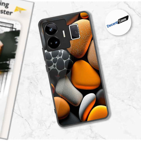 Realme GT Neo 5 Cover - 3D Pebble Design - HQ Ultra Shine Premium Metal Phone Case
