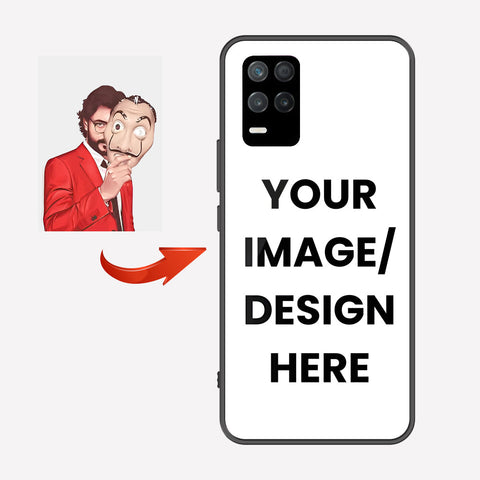 Realme Narzo 30 5G Customized Cover - Upload Your Photo - Ultra Shine Premium Metal Phone Case