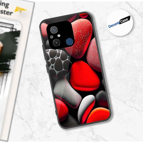 Xiaomi Poco C55 Cover - 3D Pebble Design - HQ Ultra Shine Premium Metal Phone Case