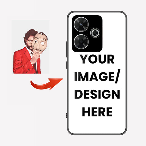 Xiaomi Redmi Note 13R Customized Cover - Upload Your Photo - Ultra Shine Premium Metal Phone Case