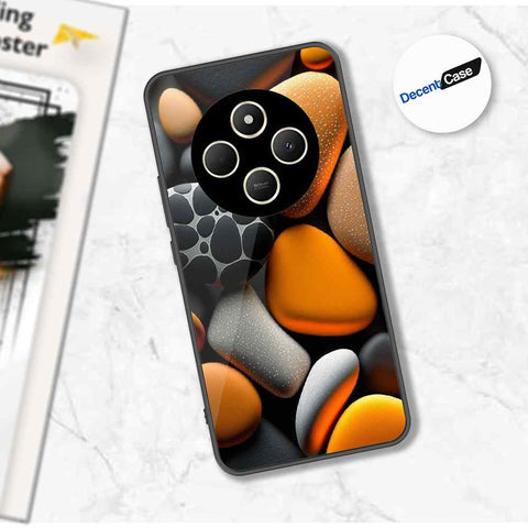 Xiaomi Redmi 14R Cover - 3D Pebble Design - HQ Ultra Shine Premium Metal Phone Case