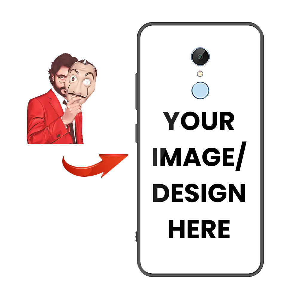 Xiaomi Redmi 5 Customized Cover - Upload Your Photo - Ultra Shine Premium Metal Phone Case