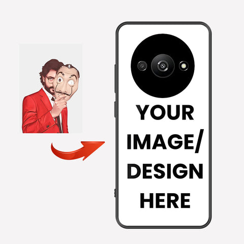 Xiaomi Redmi A3 Customized Cover - Upload Your Photo - Ultra Shine Premium Metal Phone Case