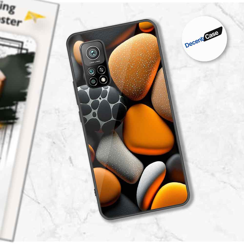 Xiaomi Mi 10T Pro Cover - 3D Pebble Design - HQ Ultra Shine Premium Metal Phone Case