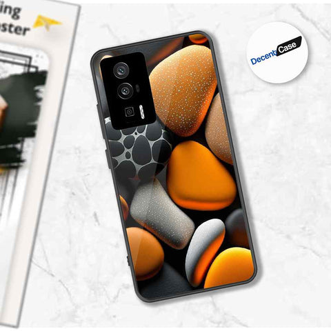 Xiaomi Redmi K60 Cover - 3D Pebble Design - HQ Ultra Shine Premium Metal Phone Case