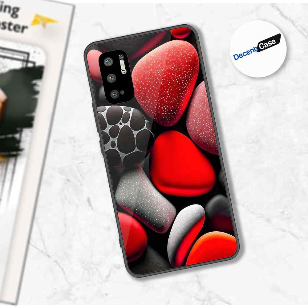 Xiaomi Redmi Note 10 5G Cover - 3D Pebble Design - HQ Ultra Shine Premium Metal Phone Case