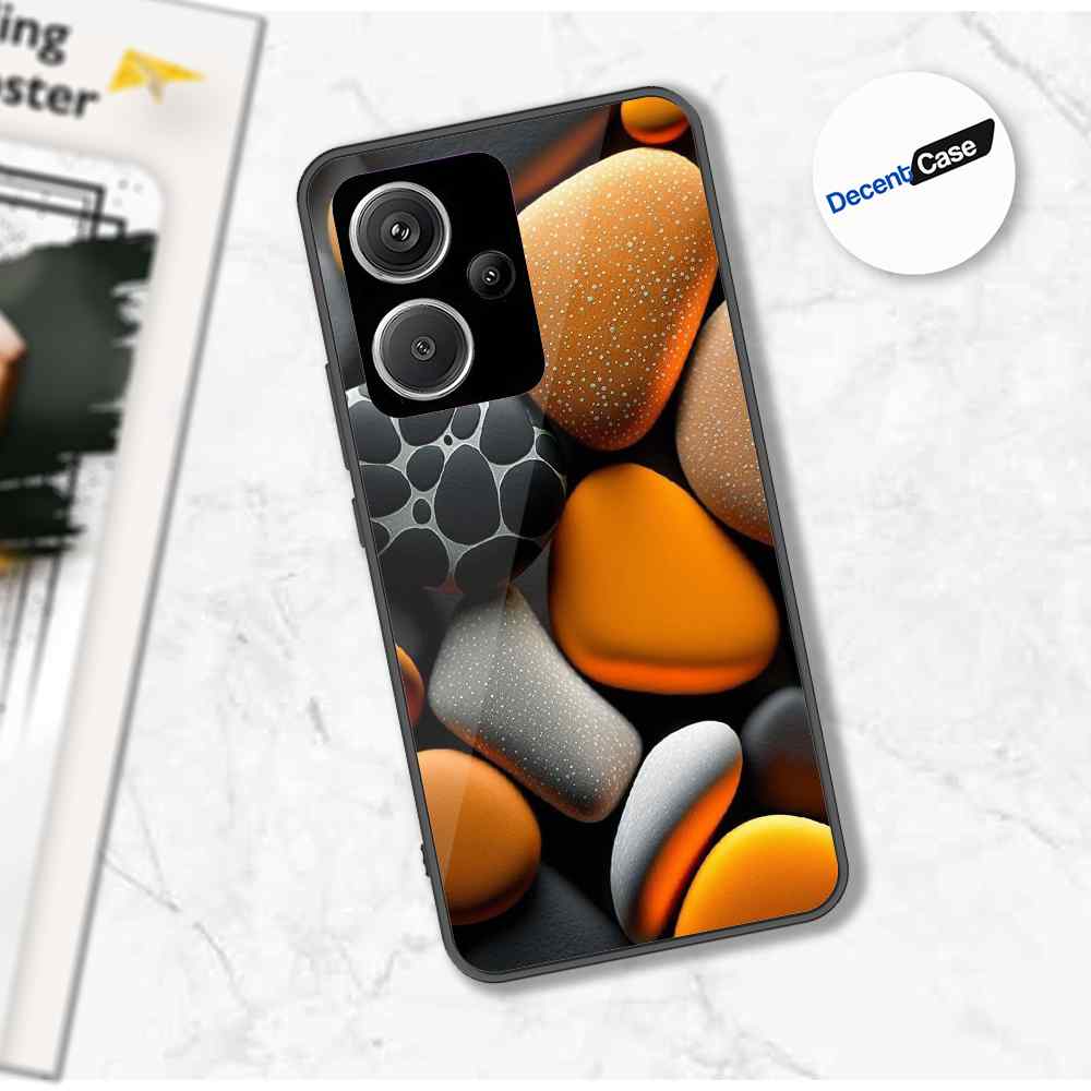 Xiaomi Redmi Note 13 Pro Plus 5G Cover - 3D Pebble Design - HQ Ultra Shine Premium Metal Phone Case