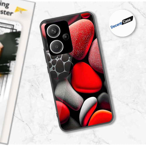 Xiaomi Redmi Note 13 Pro Plus 5G Cover - 3D Pebble Design - HQ Ultra Shine Premium Metal Phone Case