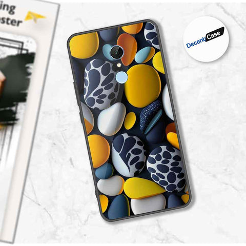 Xiaomi Redmi Note 5 / Redmi 5 Plus Cover - 3D Pebble Design - HQ Ultra Shine Premium Metal Phone Case