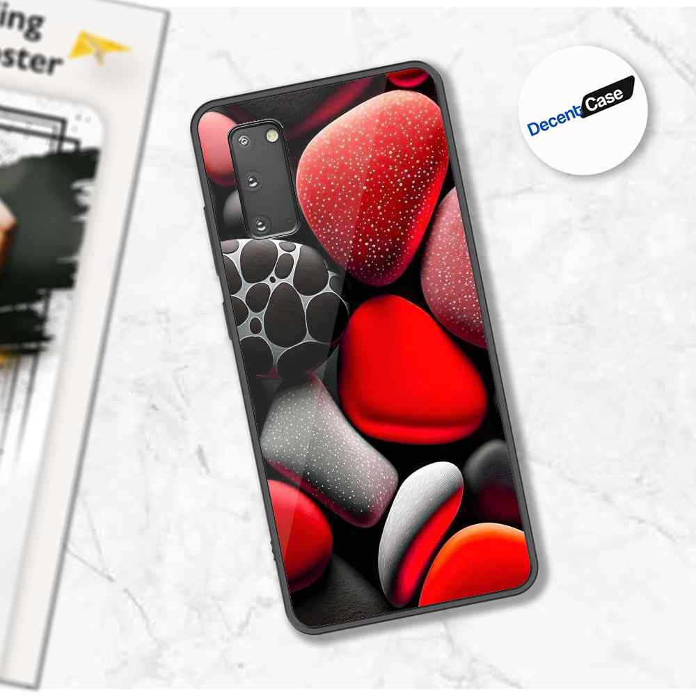 Samsung Galaxy S20 Plus Cover - 3D Pebble Design - HQ Ultra Shine Premium Metal Phone Case
