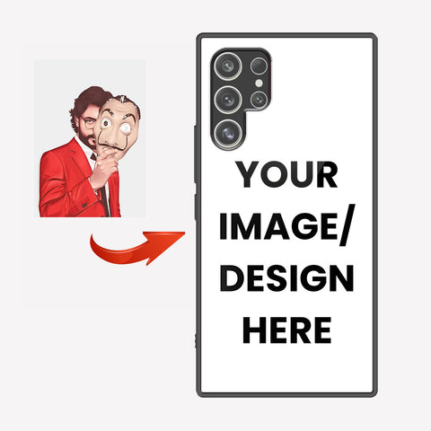Samsung Galaxy S22 Ultra 5G Customized Cover - Upload Your Photo - Ultra Shine Premium Metal Phone Case