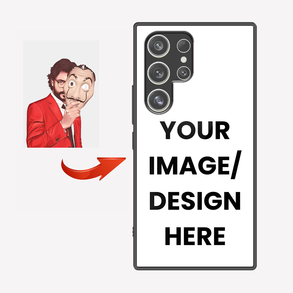 Samsung Galaxy S23 Ultra 5G Customized Cover - Upload Your Photo - Ultra Shine Premium Metal Phone Case