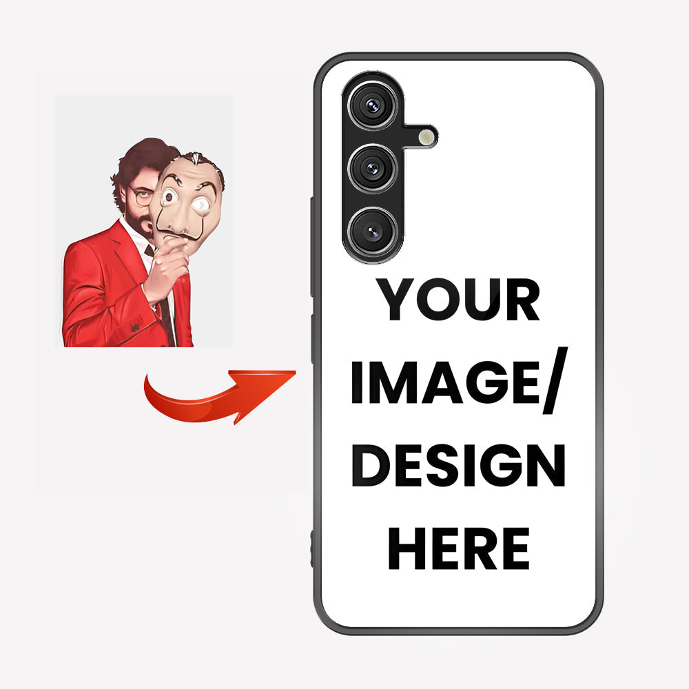 Samsung Galaxy S25 Plus Customized Cover - Upload Your Photo - Ultra Shine Premium Metal Phone Case