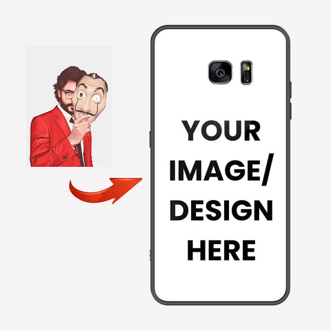 Samsung Galaxy S6 Edge Plus Customized Cover - Upload Your Photo - Ultra Shine Premium Metal Phone Case