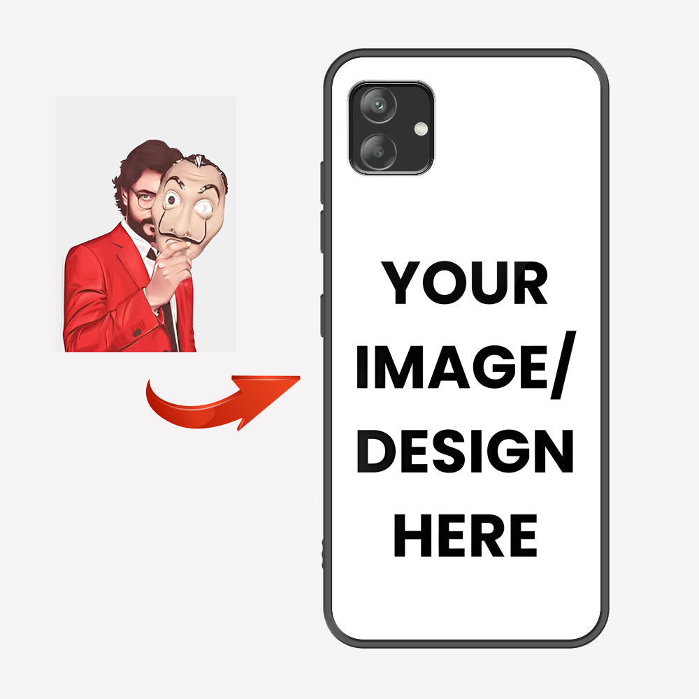 Samsung Galaxy A04e Customized Cover - Upload Your Photo - Ultra Shine Premium Metal Phone Case
