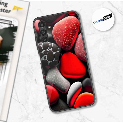 Samsung Galaxy A13 5G Cover - 3D Pebble Design - HQ Ultra Shine Premium Metal Phone Case