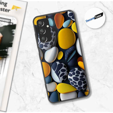 Samsung Galaxy A05s Cover - 3D Pebble Design - HQ Ultra Shine Premium Metal Phone Case