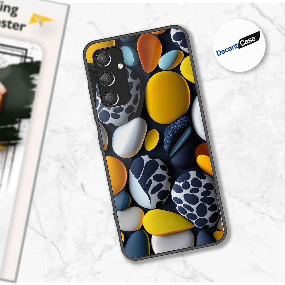 Samsung Galaxy A05s Cover - 3D Pebble Design - HQ Ultra Shine Premium Metal Phone Case