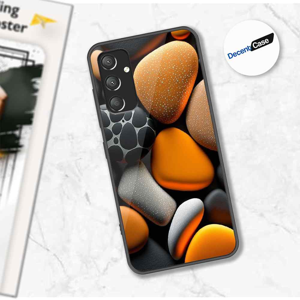 Samsung Galaxy A05s Cover - 3D Pebble Design - HQ Ultra Shine Premium Metal Phone Case