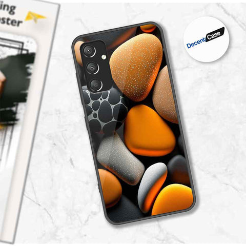 Samsung Galaxy A05s Cover - 3D Pebble Design - HQ Ultra Shine Premium Metal Phone Case