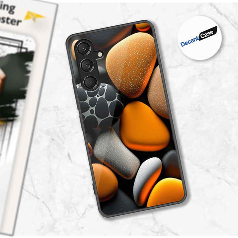 Samsung Galaxy A16 Cover - 3D Pebble Design - HQ Ultra Shine Premium Metal Phone Case