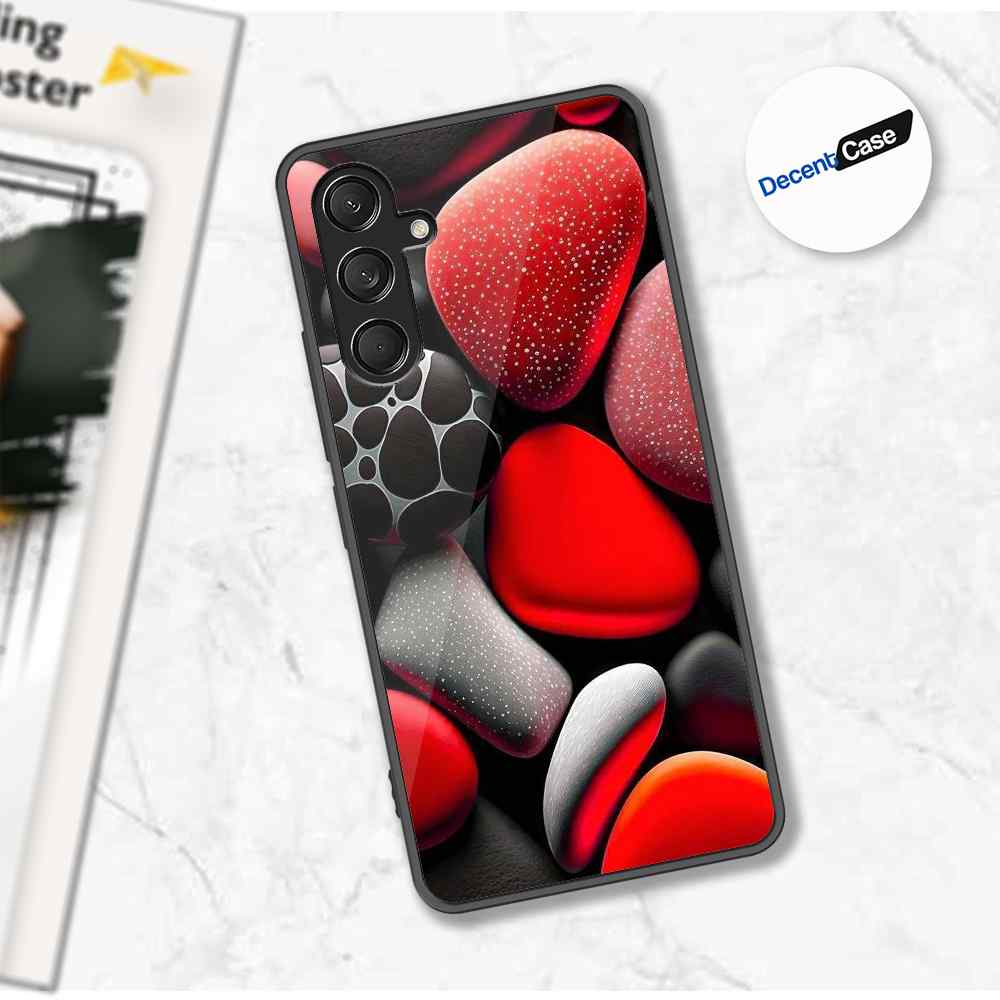 Samsung Galaxy A16 5G Cover - 3D Pebble Design - HQ Ultra Shine Premium Metal Phone Case