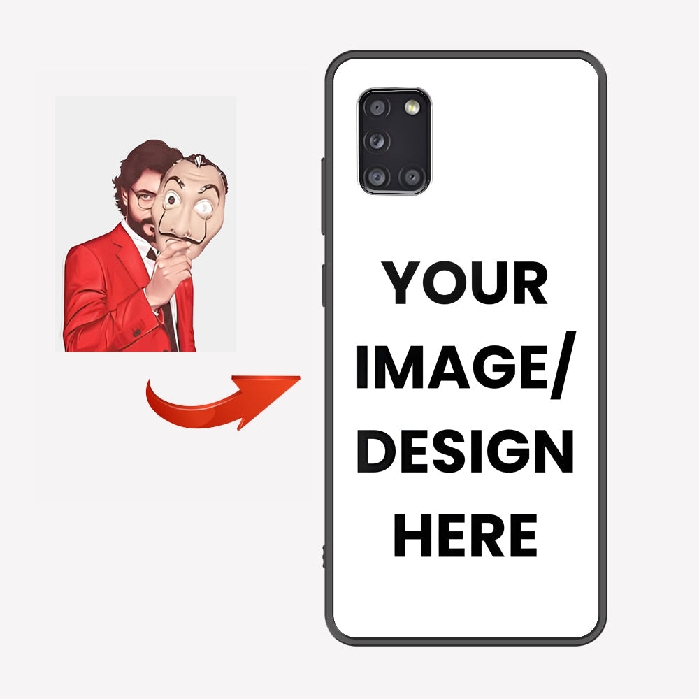 Samsung Galaxy A31 Customized Cover - Upload Your Photo - Ultra Shine Premium Metal Phone Case