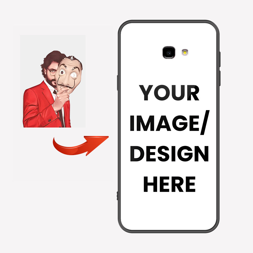 Samsung Galaxy J4 Plus Customized Cover - Upload Your Photo - Ultra Shine Premium Metal Phone Case