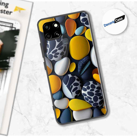 Infinix Smart 6 Cover - 3D Pebble Design - HQ Ultra Shine Premium Metal Phone Case