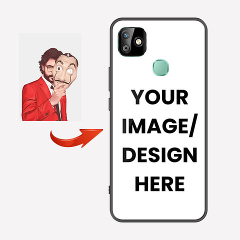 Infinix Smart 6 HD Customized Cover - Upload Your Photo - Ultra Shine Premium Metal Phone Case