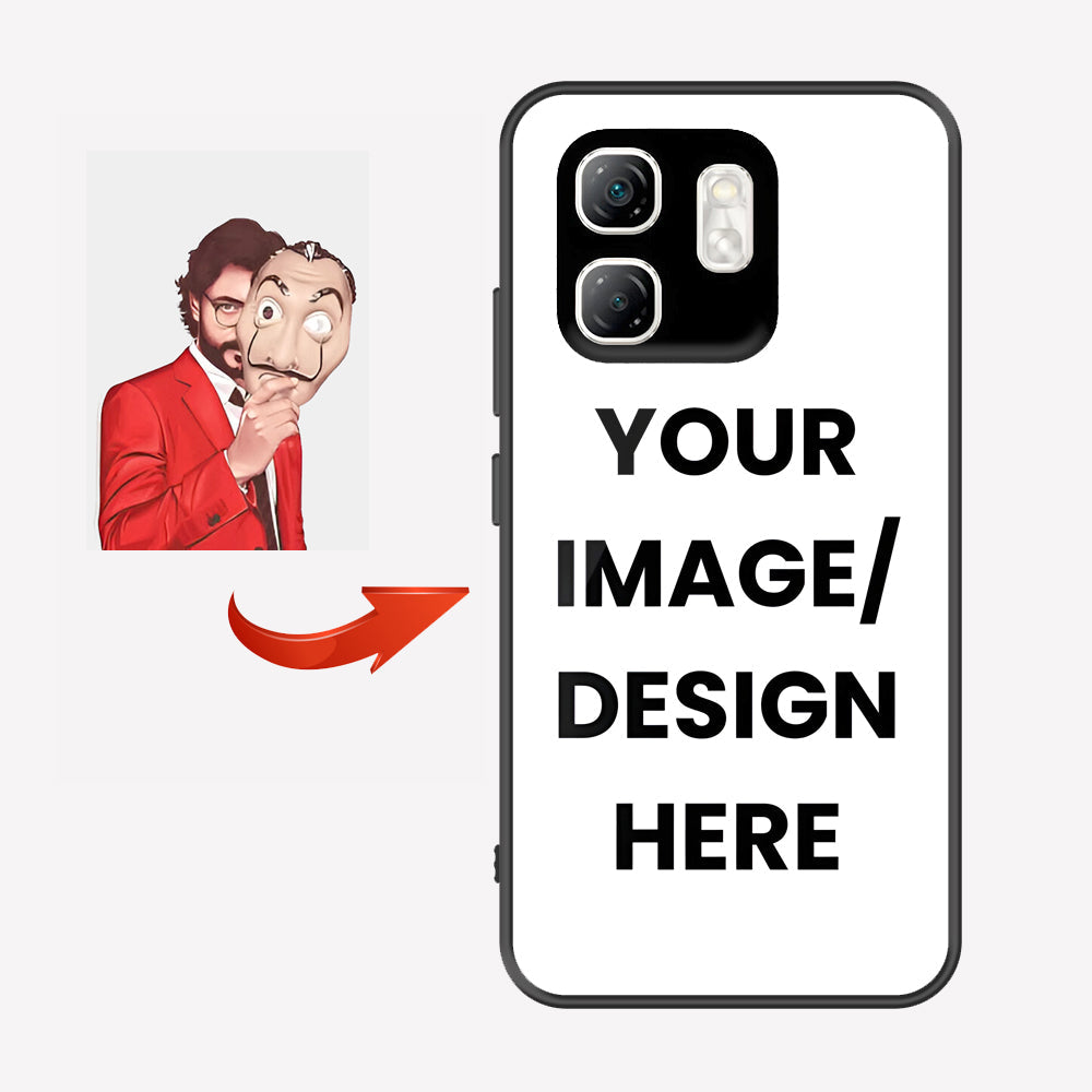 Infinix Smart 9 Customized Cover - Upload Your Photo - Ultra Shine Premium Metal Phone Case