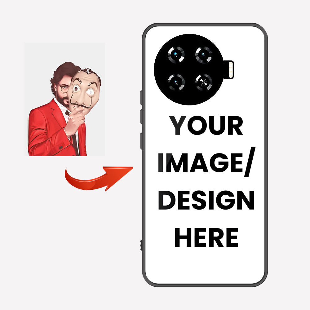 Tecno Spark 20 Pro Plus Customized Cover - Upload Your Photo - Ultra Shine Premium Metal Phone Case