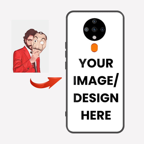 Tecno Spark 6 Customized Cover - Upload Your Photo - Ultra Shine Premium Metal Phone Case