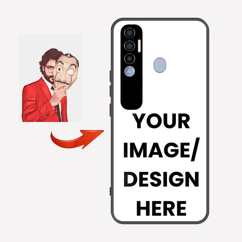 Tecno Spark 7 Pro Customized Cover - Upload Your Photo - Ultra Shine Premium Metal Phone Case