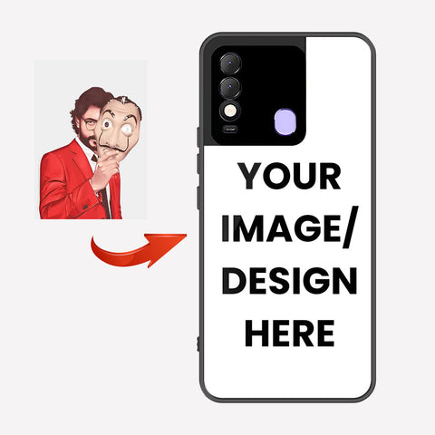 Tecno Spark 8 Customized Cover - Upload Your Photo - Ultra Shine Premium Metal Phone Case