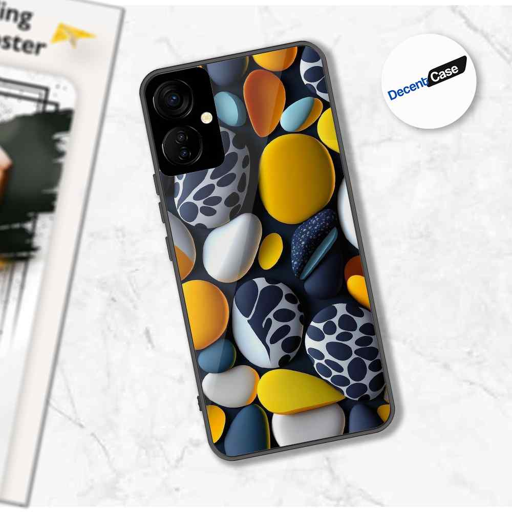 Tecno Spark 9 Pro Cover - 3D Pebble Design - HQ Ultra Shine Premium Metal Phone Case