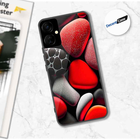 Tecno Spark 9 Pro Cover - 3D Pebble Design - HQ Ultra Shine Premium Metal Phone Case