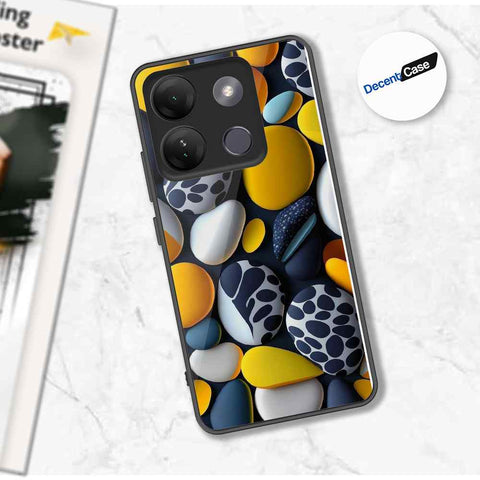 Tecno Spark Go 2023 Cover - 3D Pebble Design - HQ Ultra Shine Premium Metal Phone Case