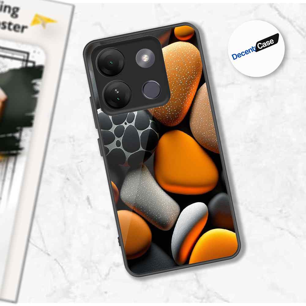 Tecno Spark Go 2023 Cover - 3D Pebble Design - HQ Ultra Shine Premium Metal Phone Case