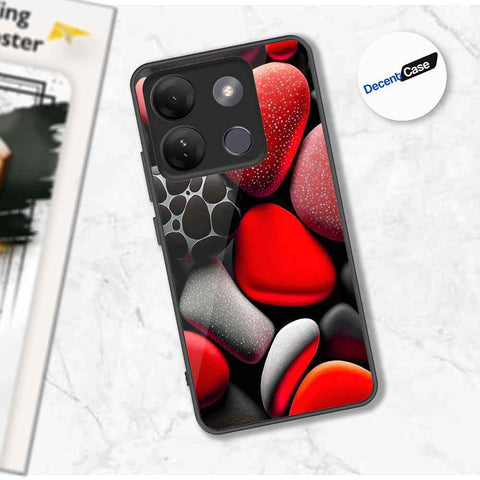 Tecno Spark Go 2023 Cover - 3D Pebble Design - HQ Ultra Shine Premium Metal Phone Case